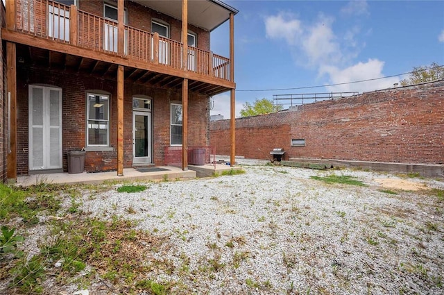 view of rear view of house