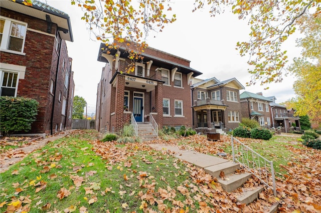 view of rear view of house