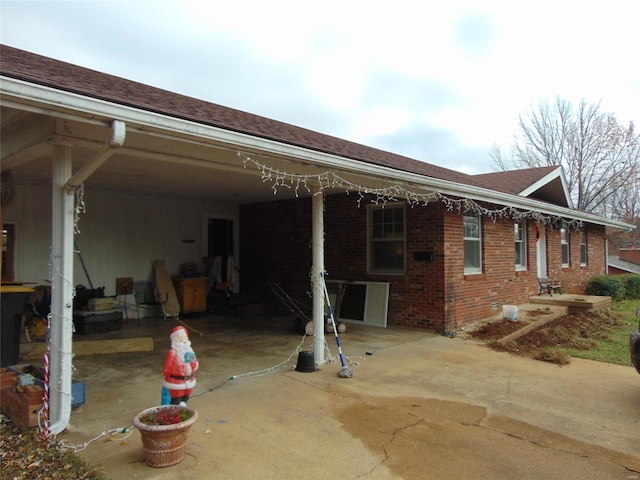 view of back of house