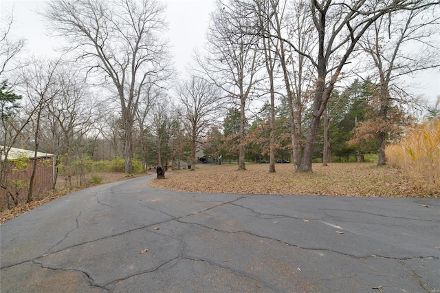 view of road