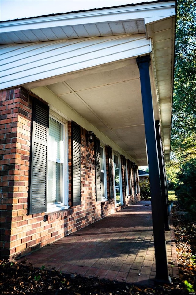 view of patio / terrace featuring a porch