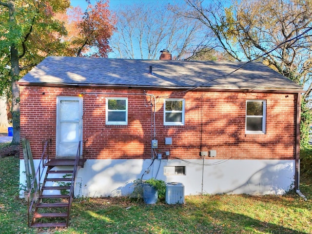 view of back of property