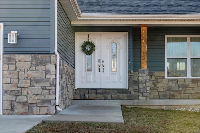 view of property entrance