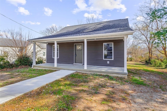 bungalow-style home featuring covered porch