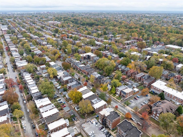 drone / aerial view