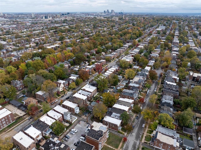 aerial view