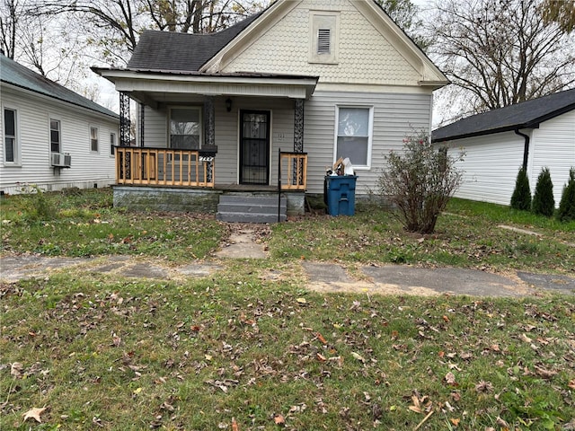 view of front facade with a porch