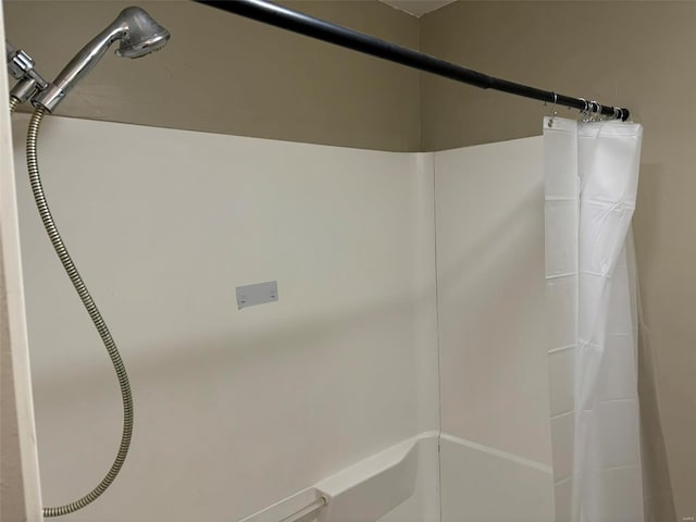 bathroom with walk in shower