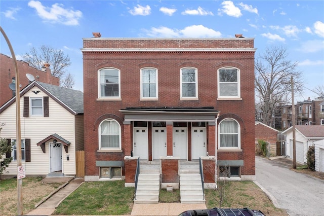 view of townhome / multi-family property