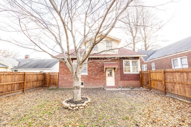 view of back of house