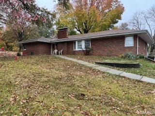 view of property exterior featuring a yard