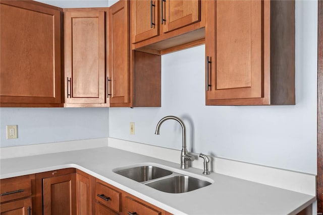 kitchen featuring sink