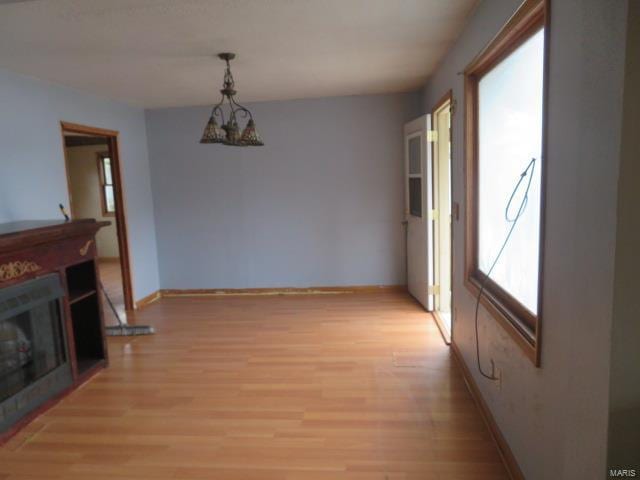 dining space featuring light hardwood / wood-style flooring