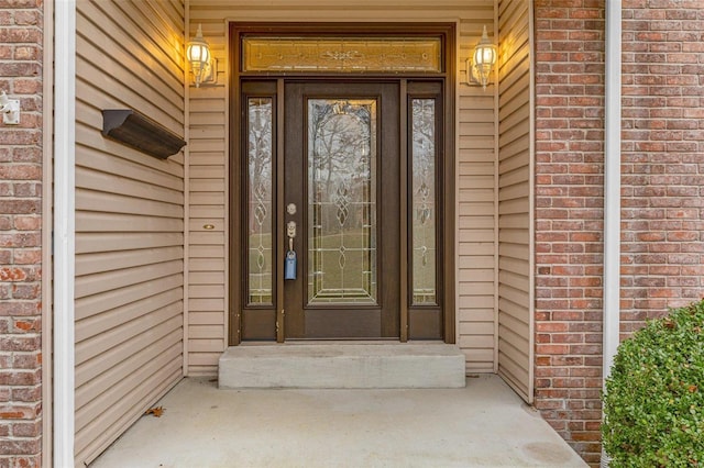 view of property entrance