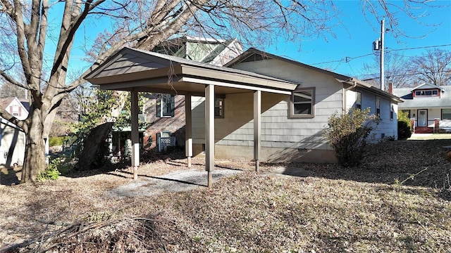 view of rear view of house