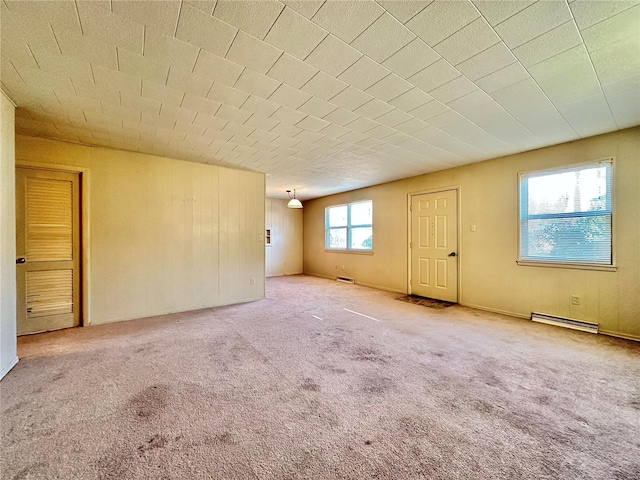 unfurnished room with carpet