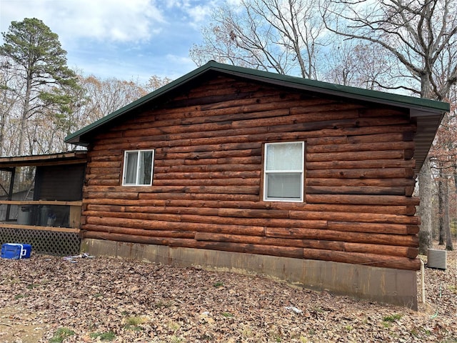 view of side of home