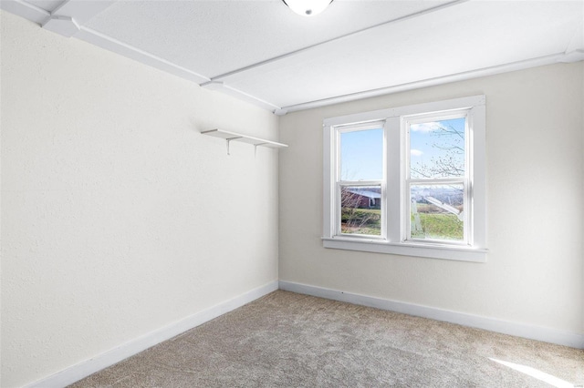 walk in closet featuring carpet floors