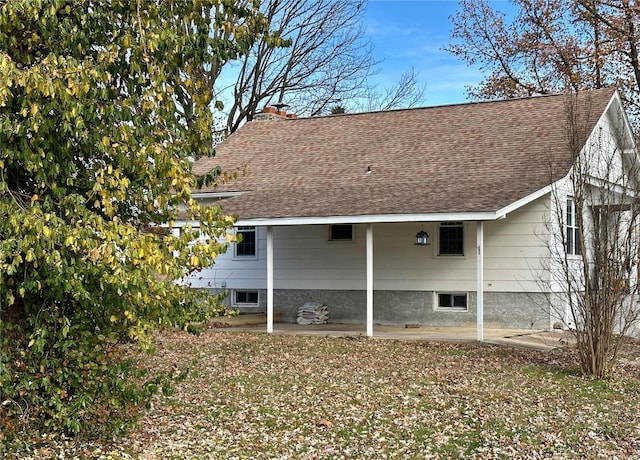 view of back of house