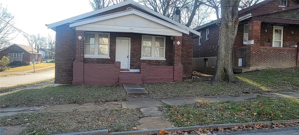 view of bungalow-style house