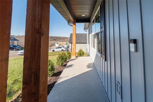 view of patio / terrace featuring a porch