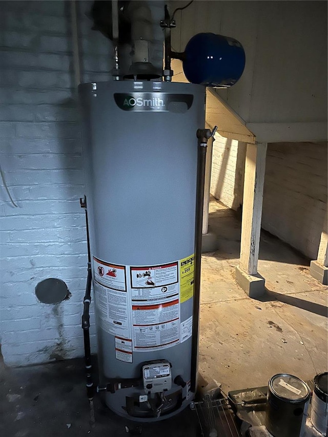 utilities with gas water heater