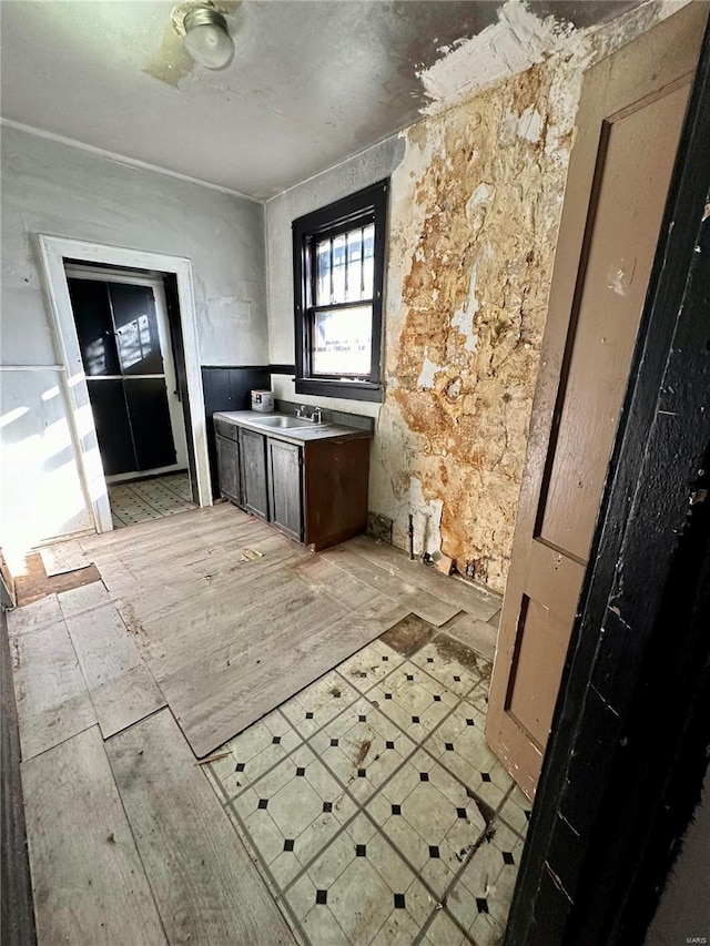 kitchen with sink