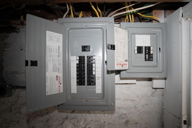 utilities with electric panel