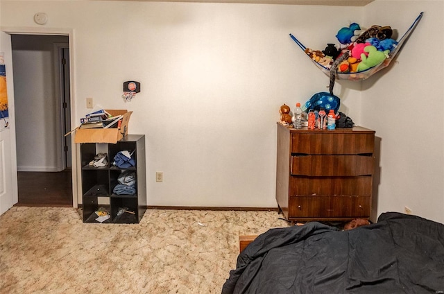 bedroom featuring wood-type flooring