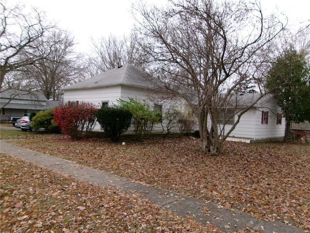 view of property exterior