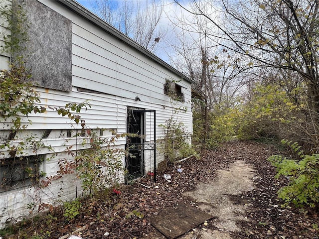 view of property exterior