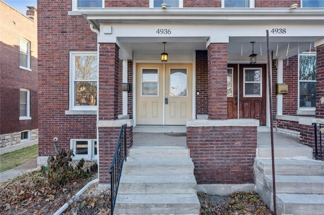 view of property entrance