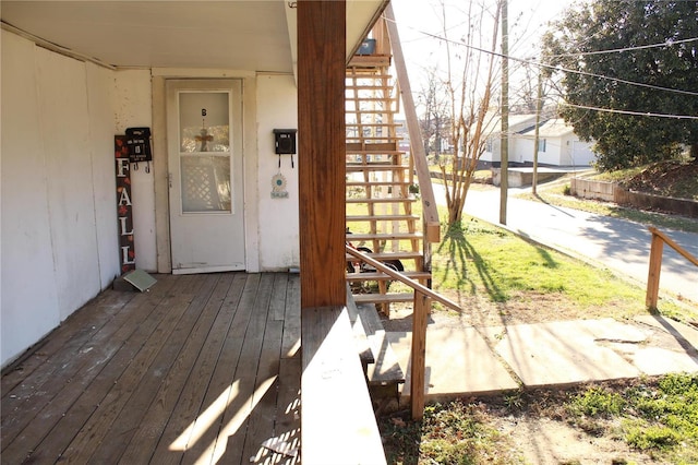 view of entrance to property