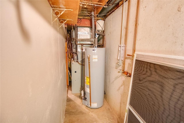 utilities with gas water heater