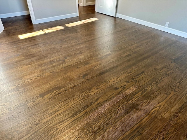 details featuring wood-type flooring