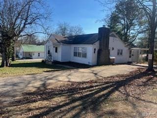 view of rear view of property