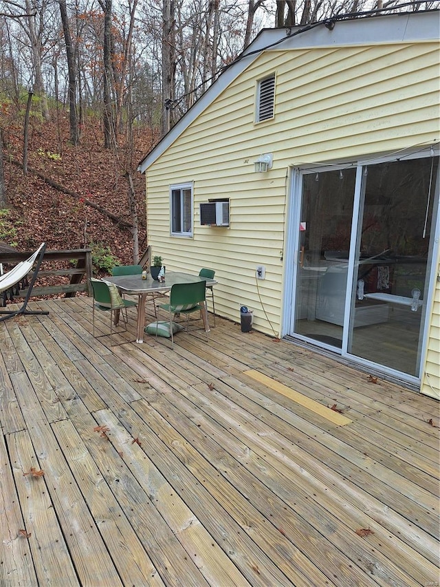 view of deck