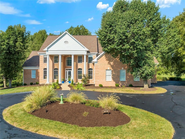 view of neoclassical / greek revival house