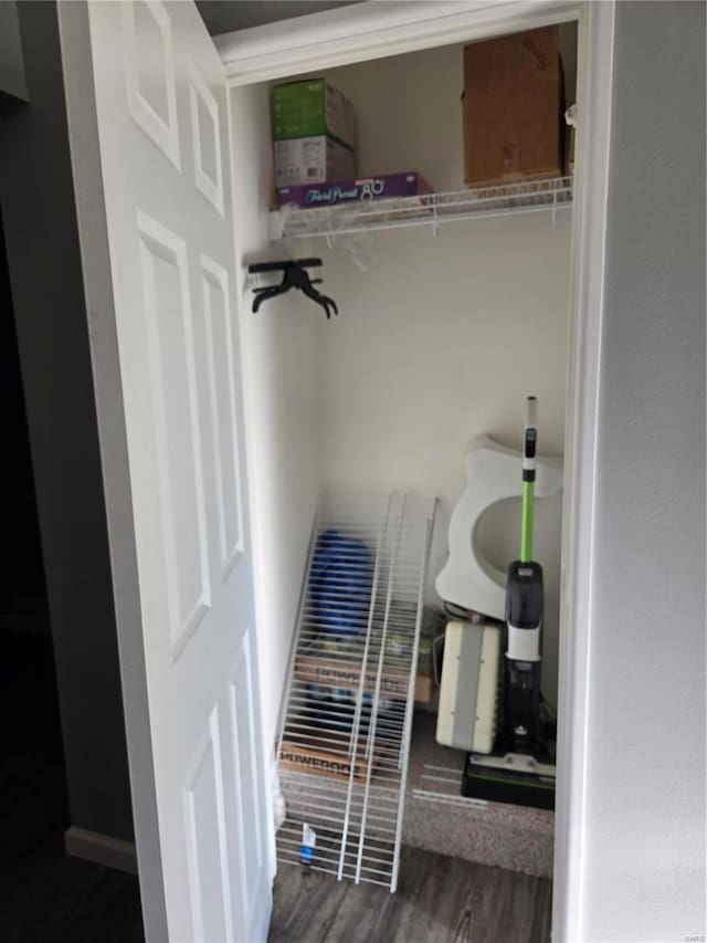 view of closet