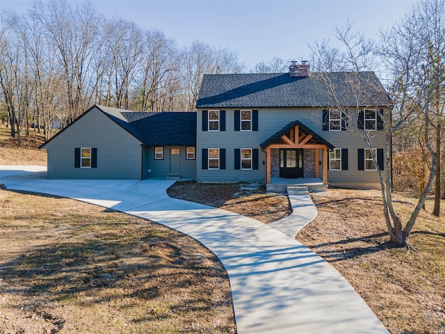 view of front of house