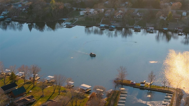 property view of water