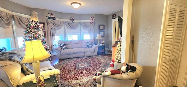 living room with a wealth of natural light