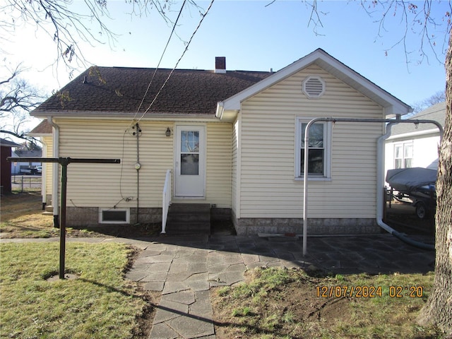 view of back of house