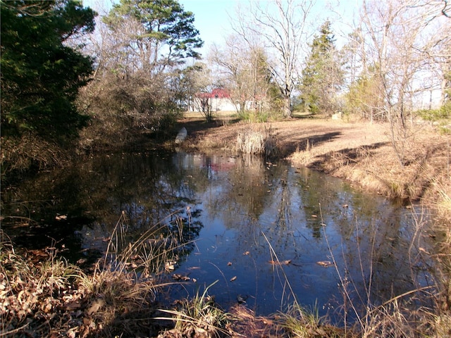 view of water feature