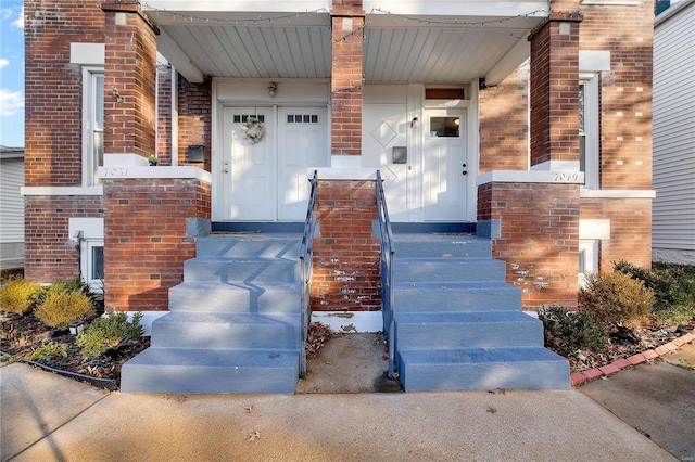 view of property entrance