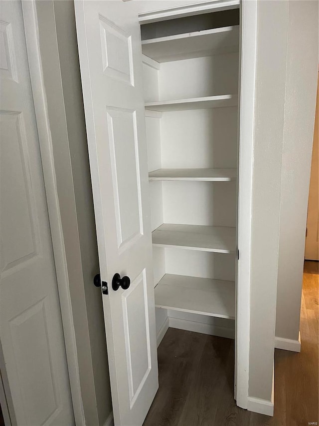 view of closet