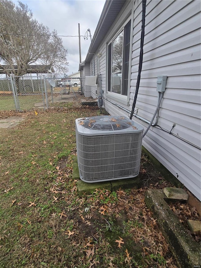 exterior details featuring central air condition unit