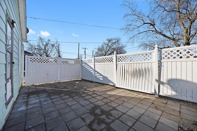 view of patio