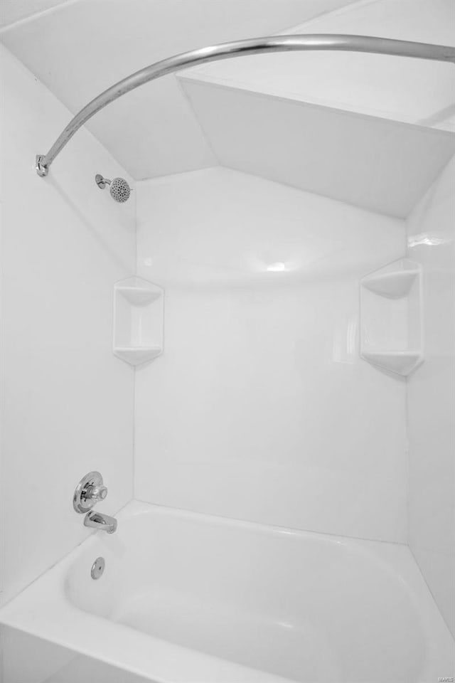 bathroom with shower / bathing tub combination