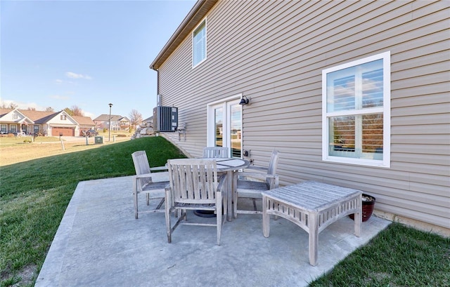 view of patio / terrace with outdoor dining area